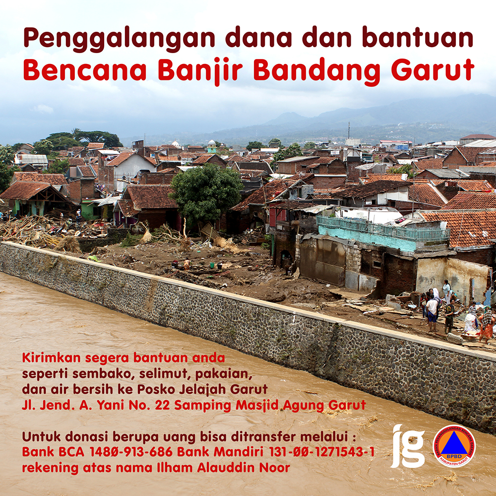 Penggalangan Dana Bencana Banjir Bandang Garut