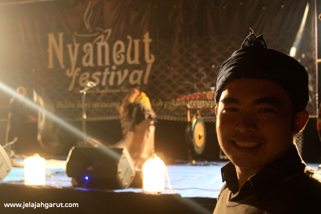 Kang Dasep Badrussalam, perintis sekaligus ketua panitia Nyaneut Festival 2016